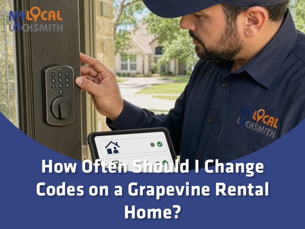 Grapevine Rental Home Access Code Review - My Local Locksmith How Often Should I Change Codes on a Grapevine Rental Home? A locksmith reviews keypad access