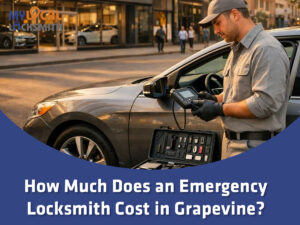 Emergency locksmith cost in Grapevine explained before urgent service begins